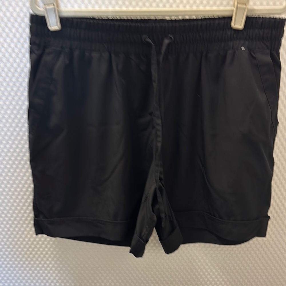 Mondetta Black Athletic Shorts Elastic Waist Lightweight